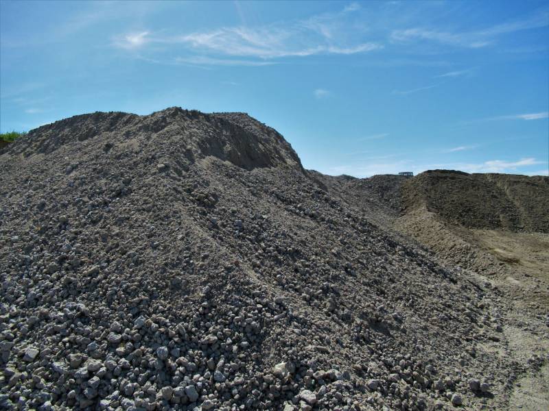 Recyclage de la grave au Havre